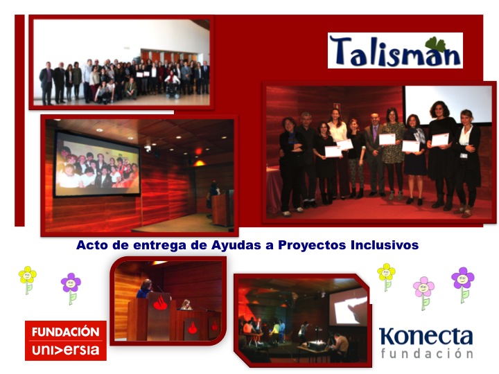 Acto de entrega de ayudas a Proyectos Inclusivos de Fundación Universia - Fundación Konecta