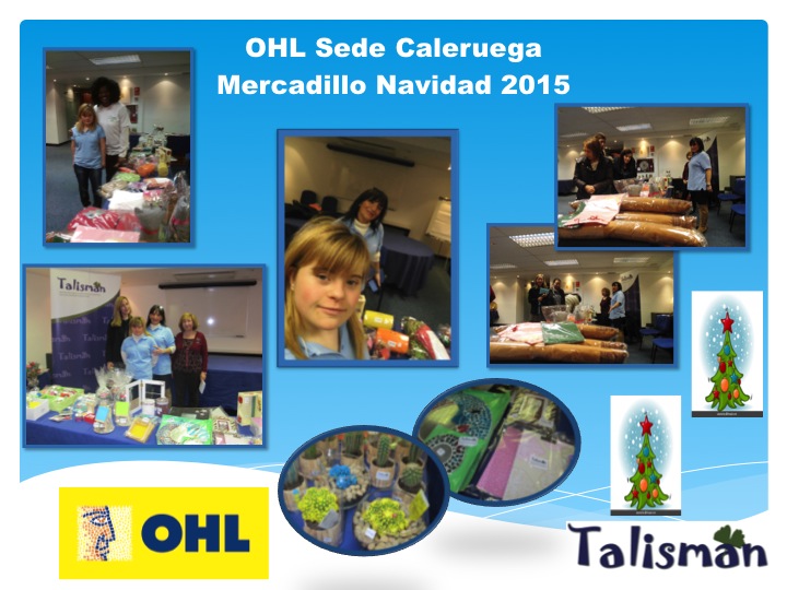 Mercadillo en OHL Sede Caleruega - Navidad 2015